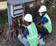 Electrical maintenance work