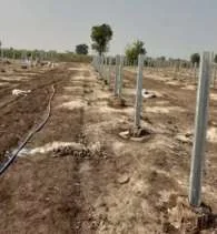 Piling activity for infrastructure foundations
