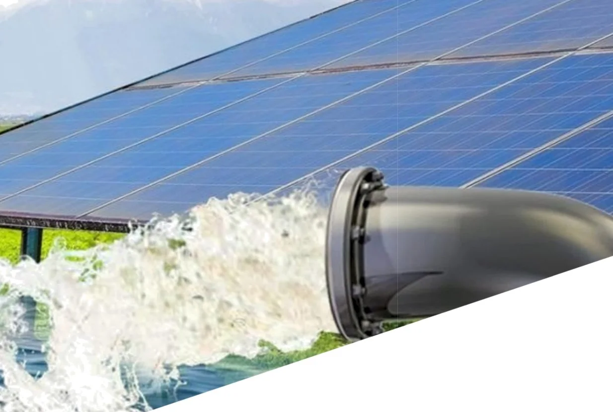 Solar-powered water pumping system
